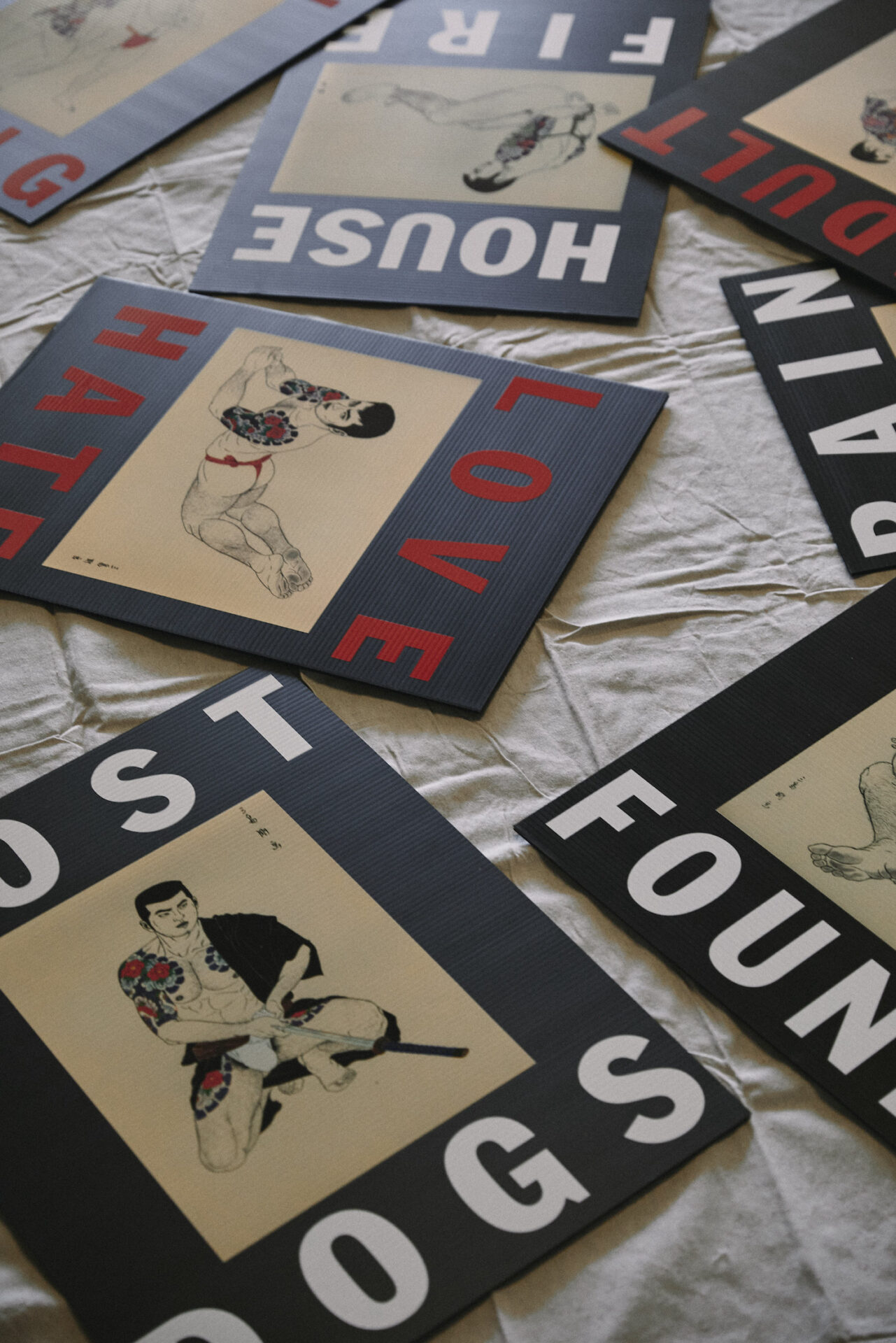 ゲイ・エロティックアート界巨匠、三島剛とカリ・デウィットのコラボ