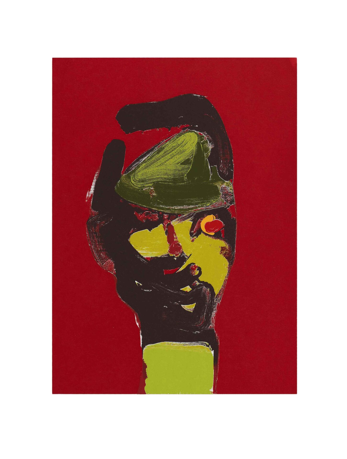 【近所中取り下げます】井田幸昌　シルクスクリーン 井田幸昌 シルクスクリーン《Only Time Will Tell》（ポスター