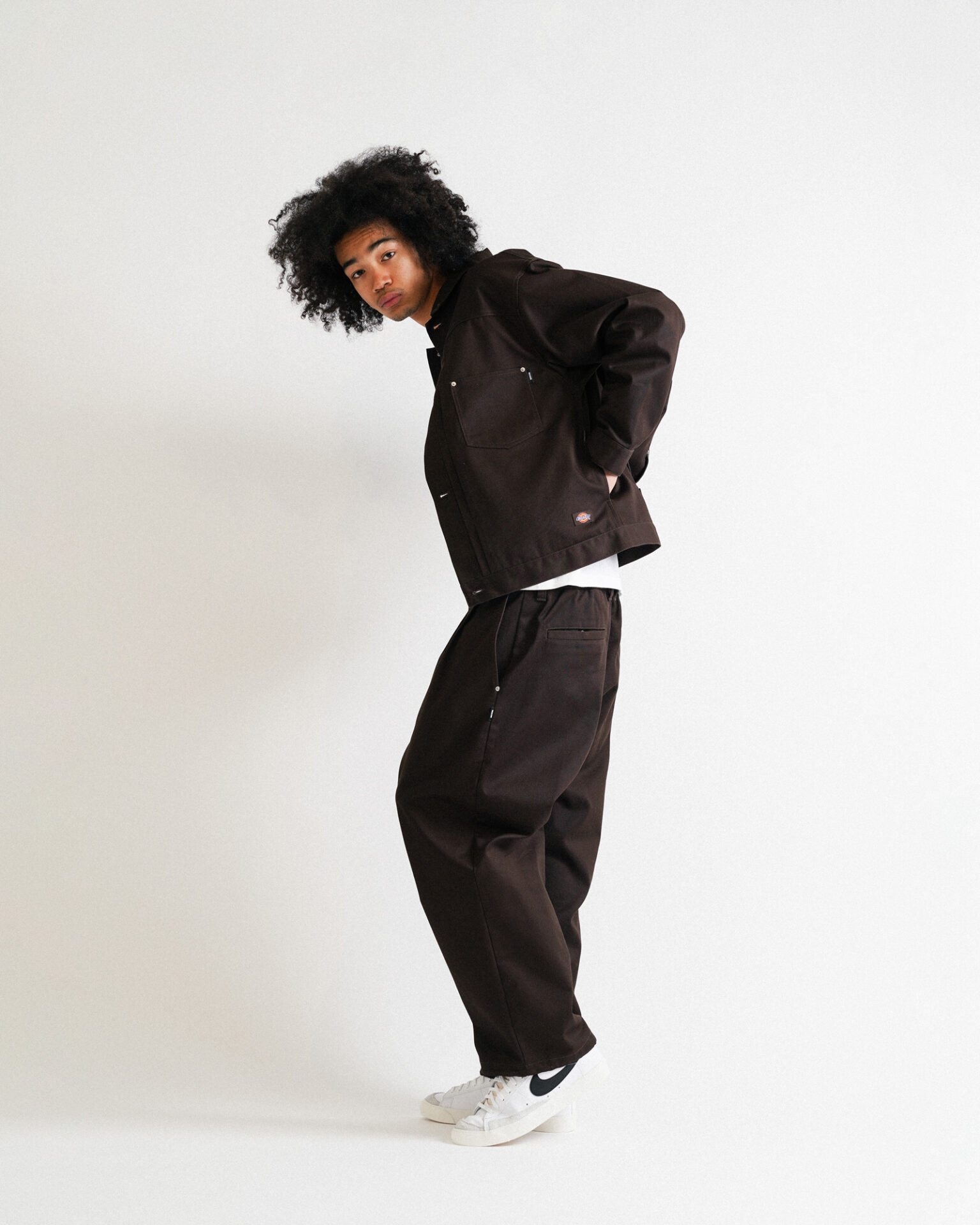 LEFT ALONE×Dickies コラボ セットアップ Schott x Dickies コラボセットアップが国内1月1日より発売