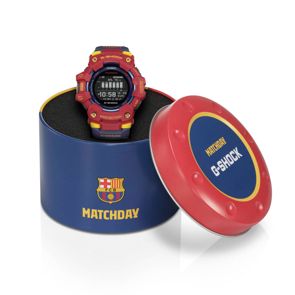 G-SHOCK、FCバルセロナ MATCHDAYとのコラボレーションウォッチを発売 