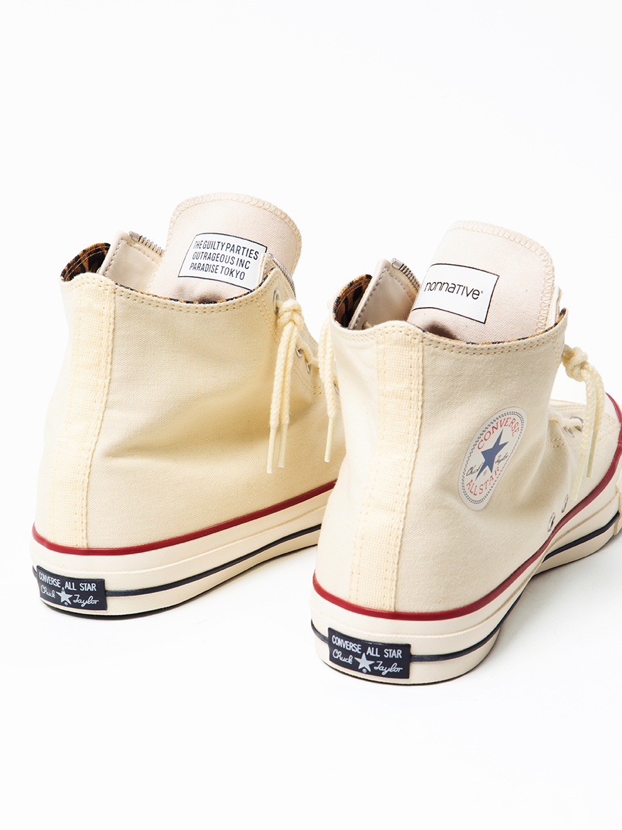 nonnative × WACKO MARIA × CONVERSEトリプルコラボ発売