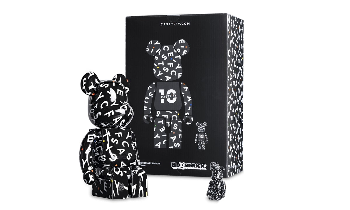 CASETiFY創立10周年を記念したBE@RBRICKコレクション発売 