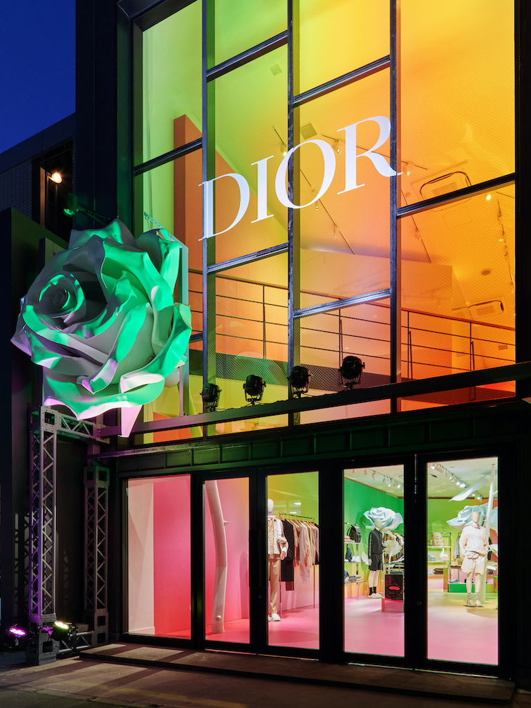 DIOR サマーコレクションにフォーカスしたポップアップを東京・神宮前