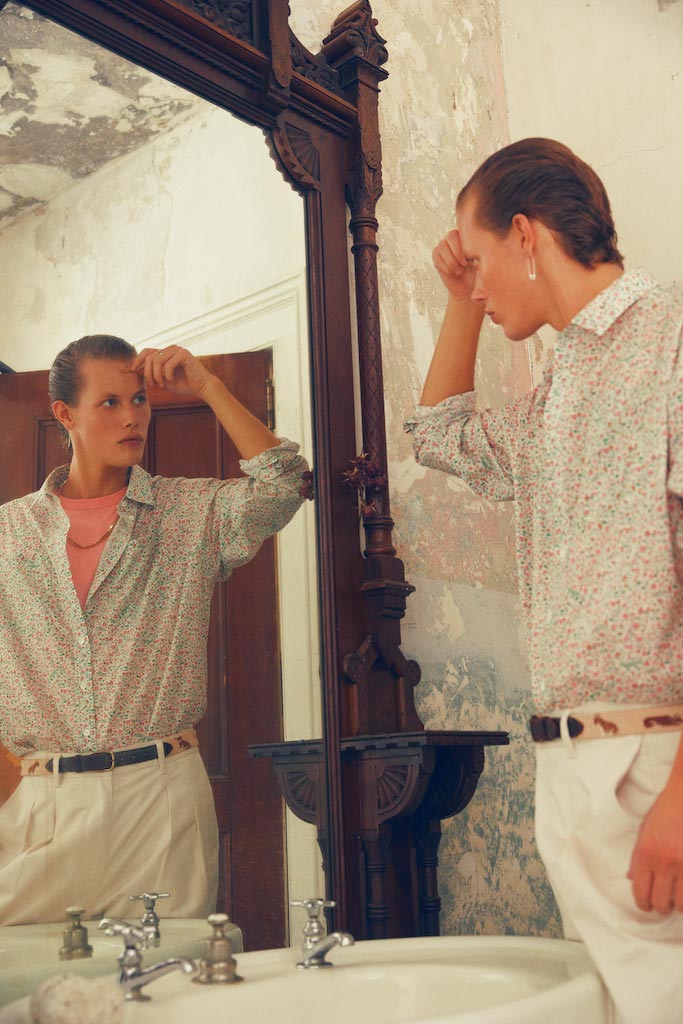 【サイズxs】 メゾンキツネ　オランピア・ル・タントレーナー 人気沸騰中】MAISON KITSUNE(メゾンキツネ) × Olympia Le Tan