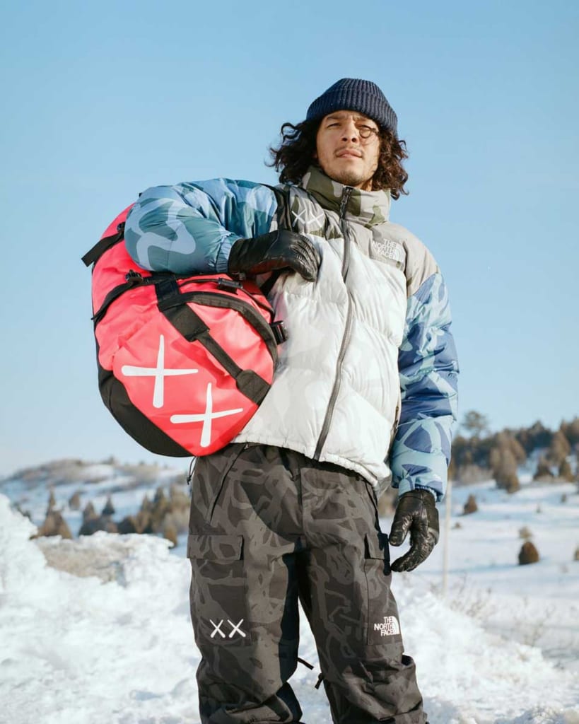 質重視 KAWS×the North Face Freeride Jacket ブラック - ジャケット