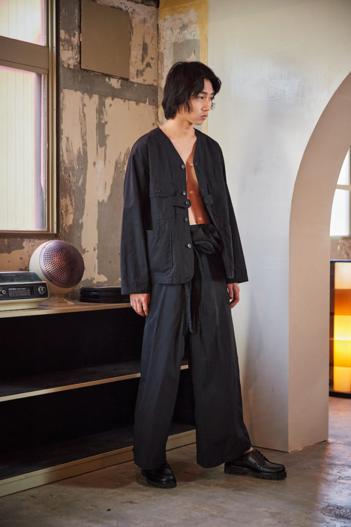 ENGINEERED GARMENTS × ARKnets ブラックミリタリーなリラックス ...