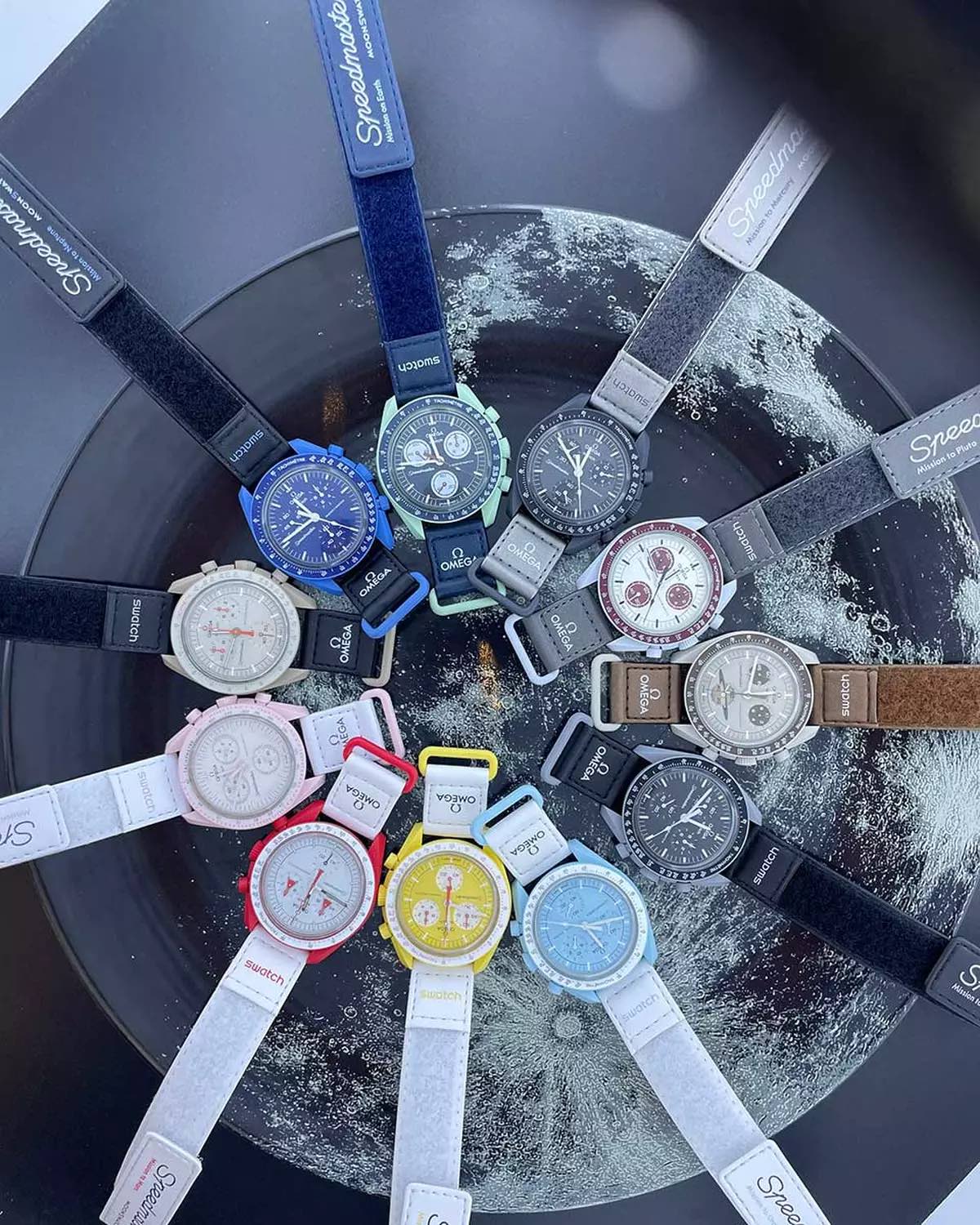 SWATCH OMEGA MISSION ON EARTH