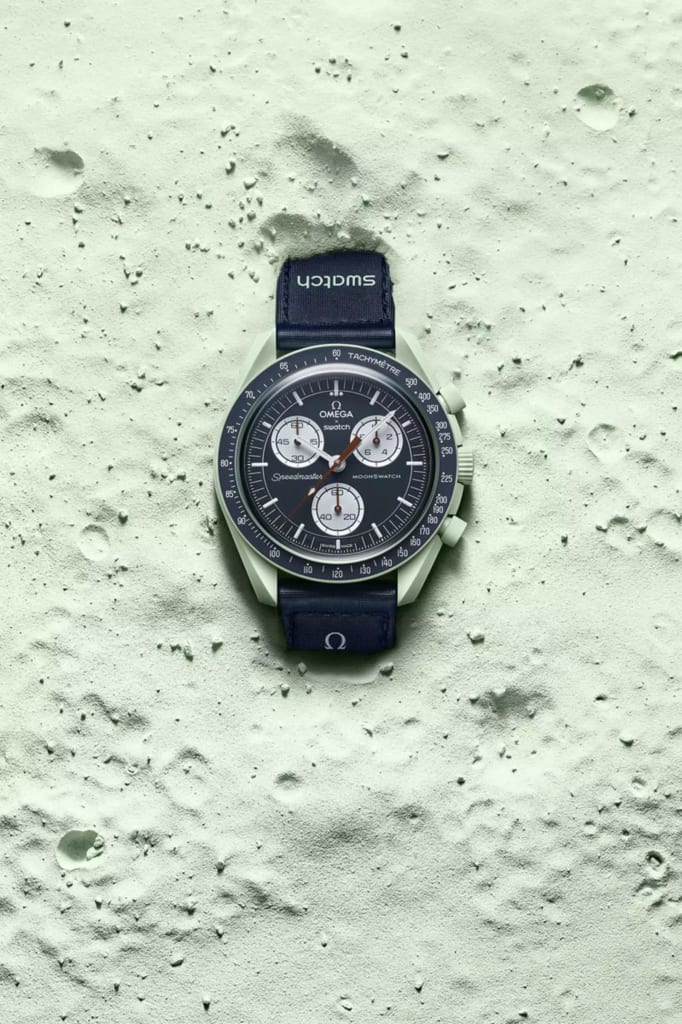 OMEGAのSPEEDMASTER、NASAは月へ、Swatchは銀河へ