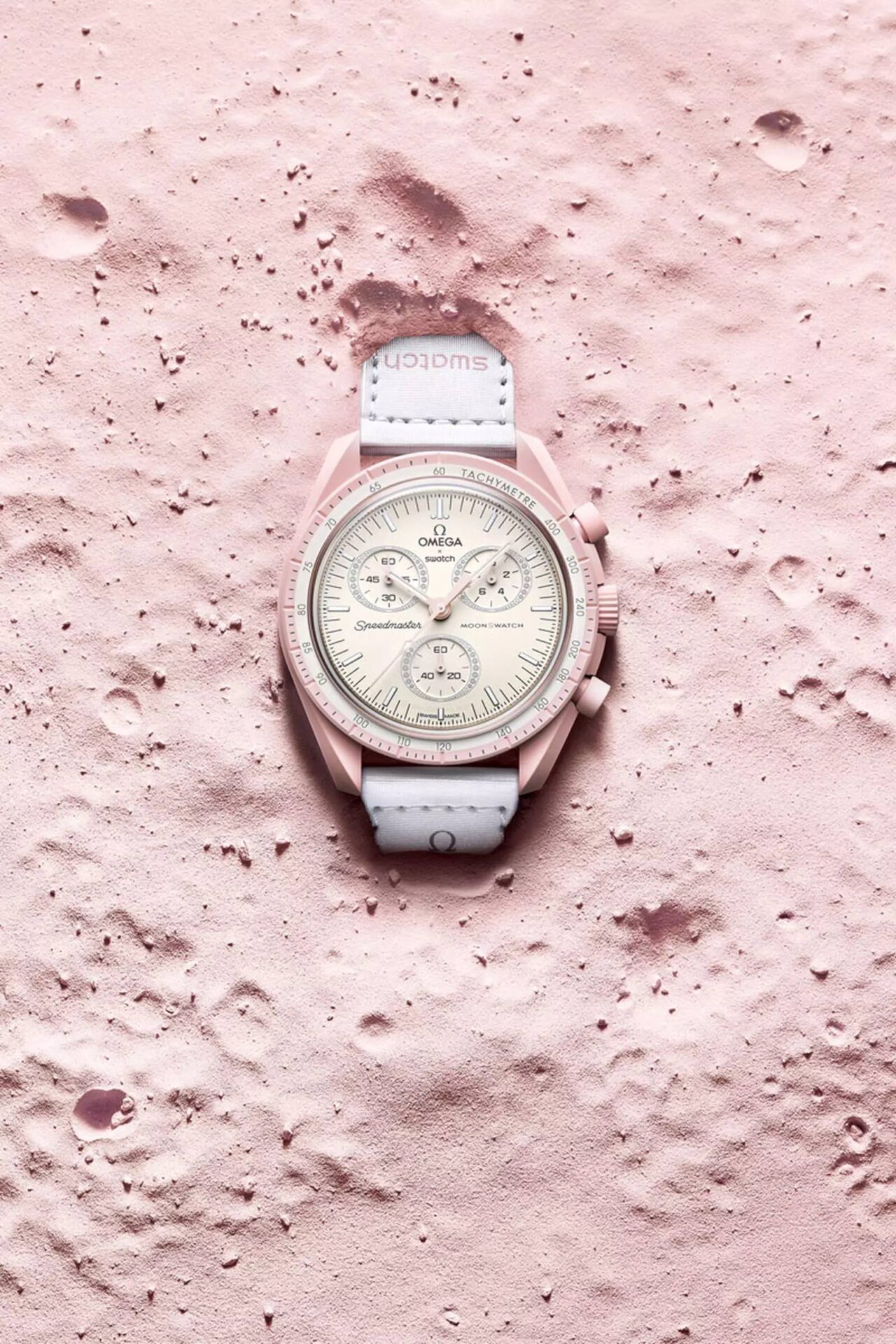 OMEGAのSPEEDMASTER、NASAは月へ、Swatchは銀河へ