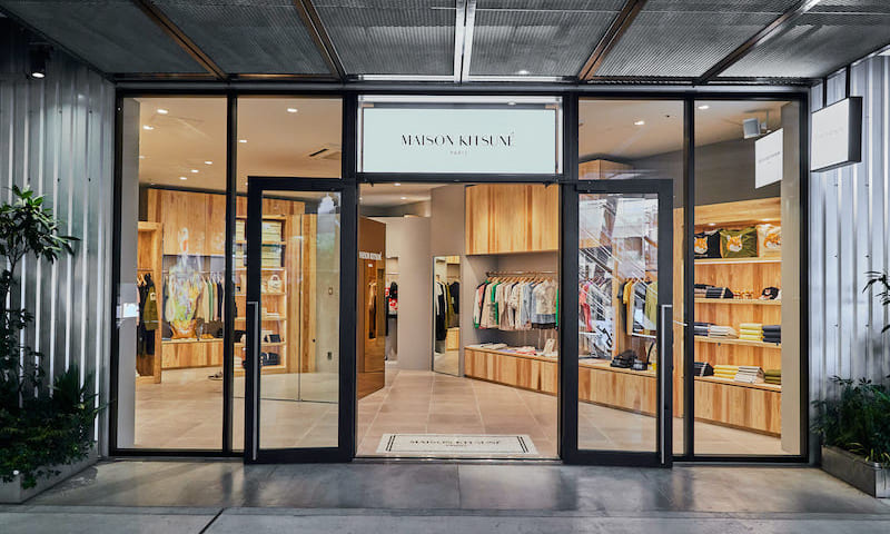 Maison Kitsuné、RAYARD MIYASHITA PARKに新店舗オープン