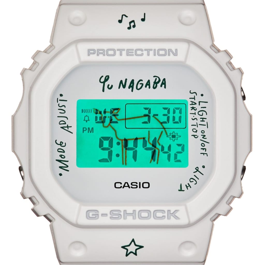 2022年春夏 G-SHOCK × Yu Nagaba『DW-5600』CASIO長場雄デザイン