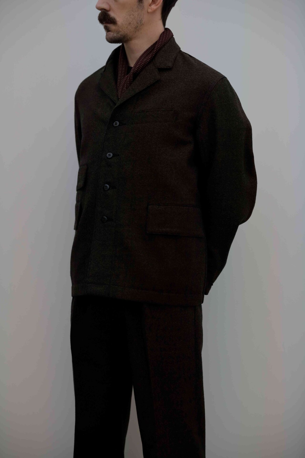 TAIGA TAKAHASHI タイガ タカハシ Taiga Takahashi(T.T) タイガタカハシ Cossack Leather Jacket Lot.802