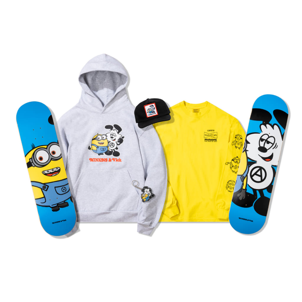 MINIONS & Vickの第2弾コラボレーションアイテムが発売 | HIGHSNOBIETY