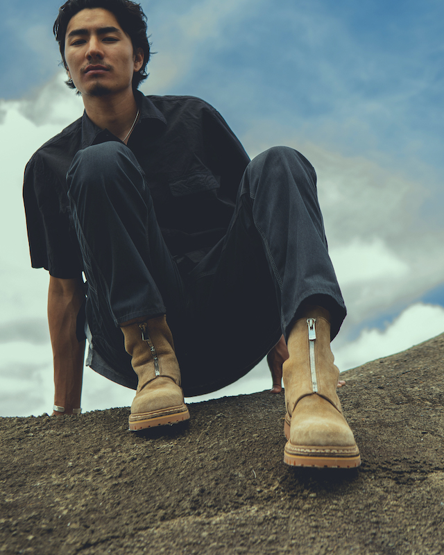 undercover nonnative guidi トリプルコラボ ブーツ - 靴