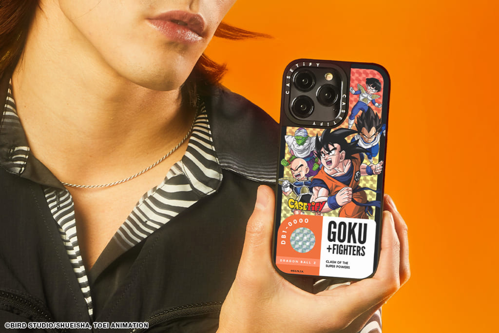 CASETiFY、「ドラゴンボールZ」コラボ・テックアクセサリー発売 