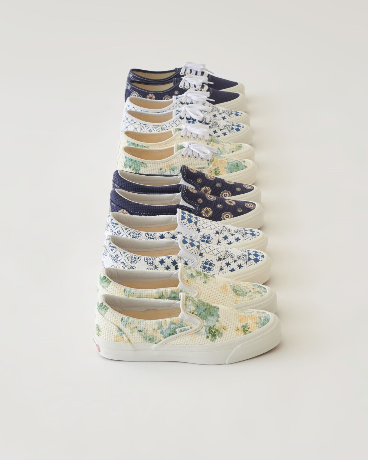 Kith × Vault by Vans オリジナルパターンのコラボモデル登場