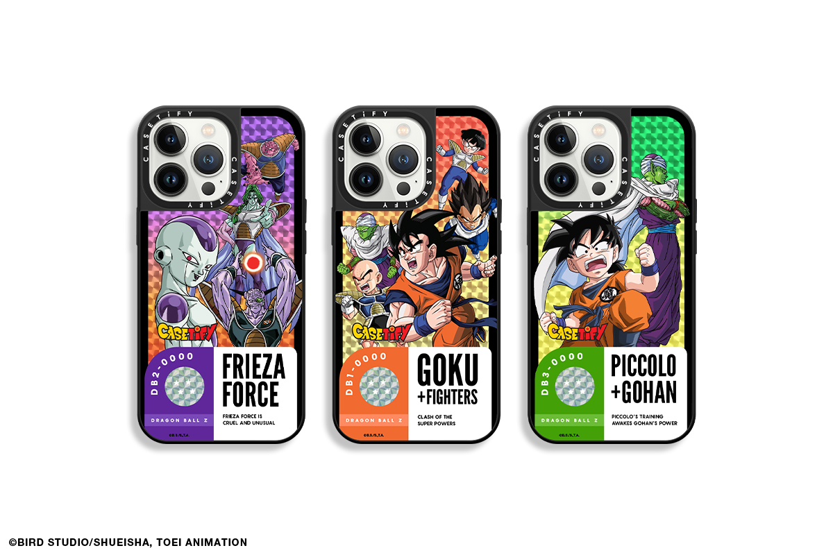 CASETiFY、「ドラゴンボールZ」コラボ・テックアクセサリー発売