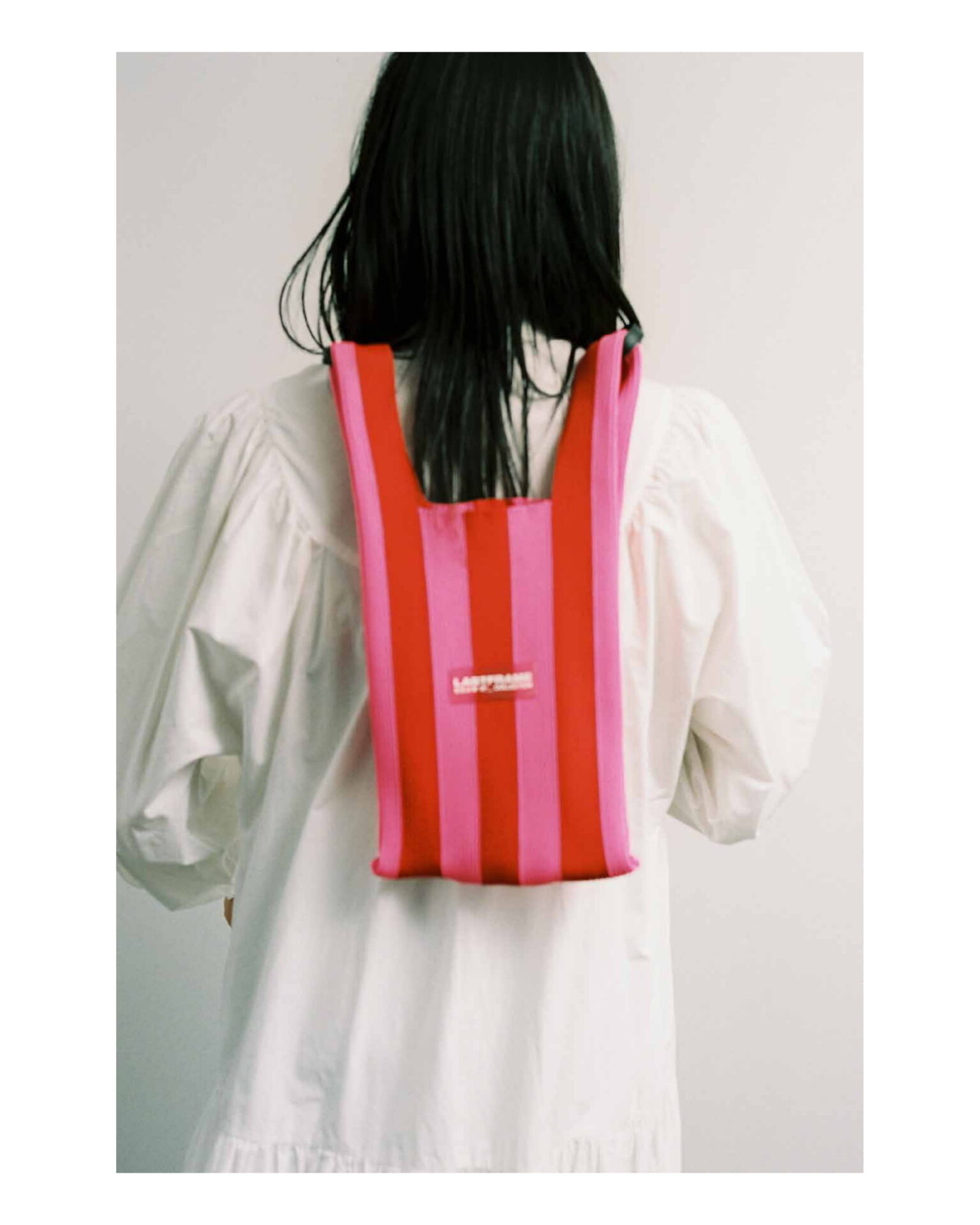 LASTFRAME 帯と襷から着想を得たニットバッグなど新型バッグ発売