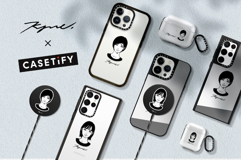 CASETiFY × KYNE、都会の女性をデザインした初コラボコレクション発売 