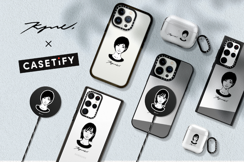 CASETiFY × KYNE、都会の女性をデザインした初コラボコレクション発売