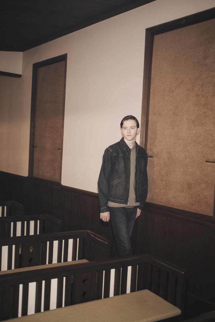 WEWILL デニムジャケット WEWILL × Wrangler、ブラックカラーのコラボ