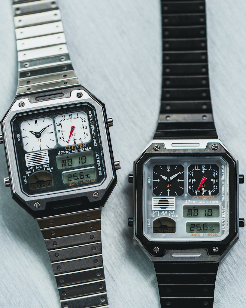 CITIZEN × BEAMS、コンビネーションウォッチ「サーモセンサー」別注