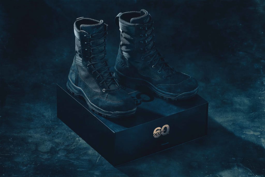 Danner、『007』シリーズ60周年記念モデル発売 | HIGHSNOBIETY.JP