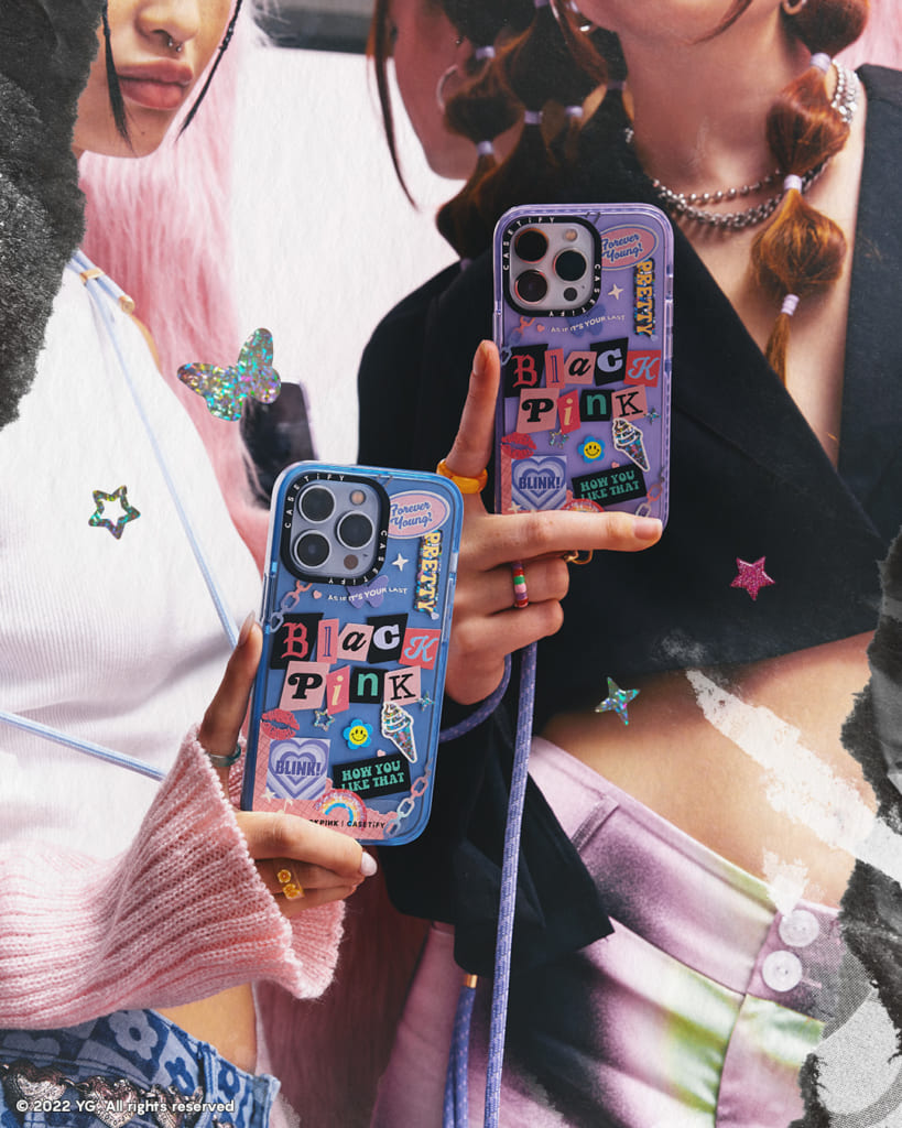 ブラックピンクcasetify スマホストラップ blackpink 韓国 - ストラップ