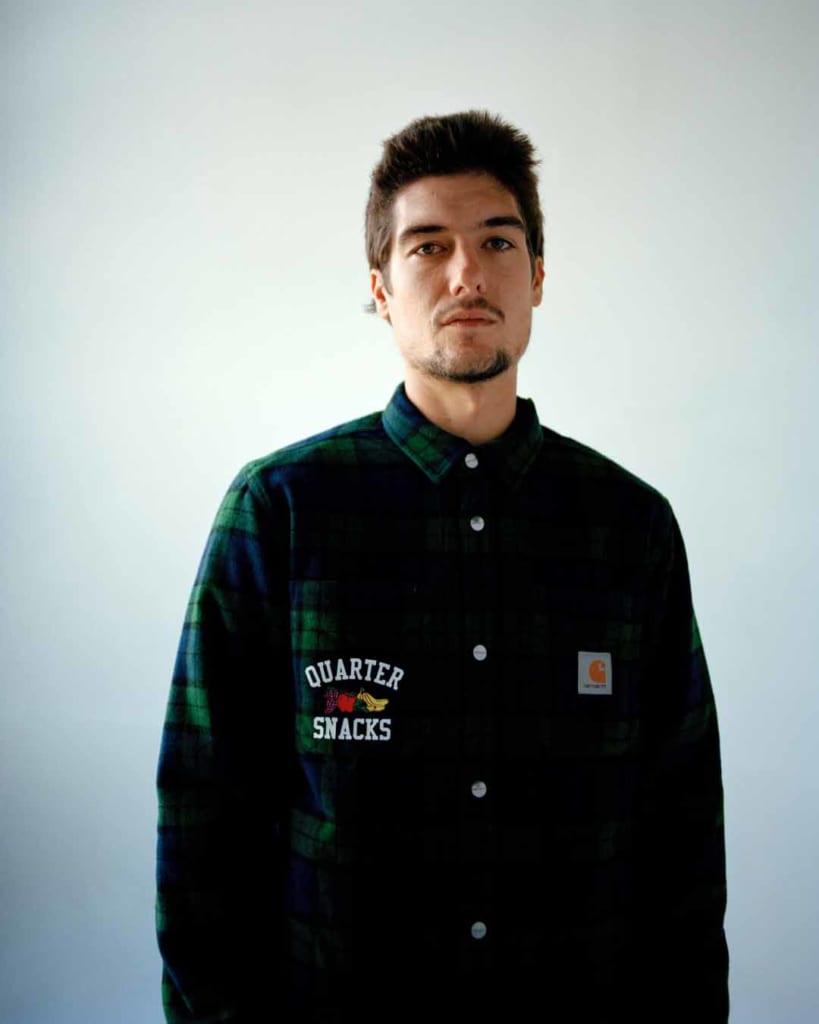 Carhartt x Quartersnacks クォータースナックス パンツ-