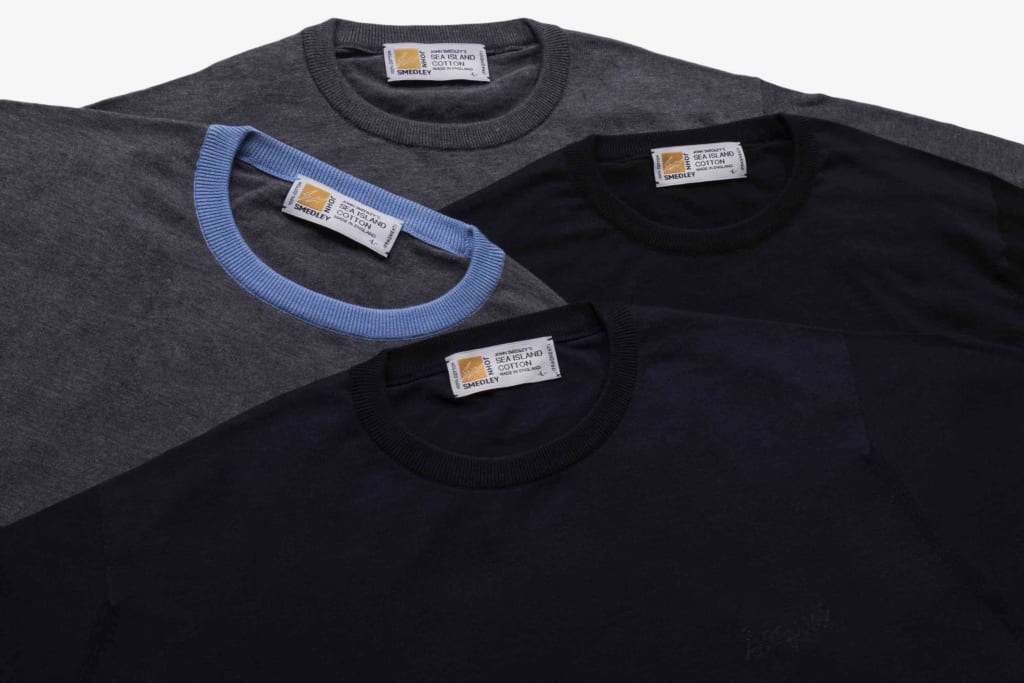 FRAGMENT DESIGN × JOHN SMEDLEY、SEQUELとのトリプルコラボ新作