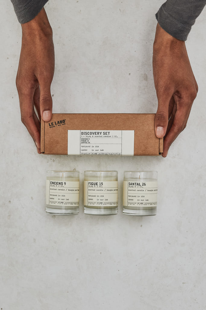 LE LABO、フレグランスとキャンドルのホリデーディスカバリーセットが