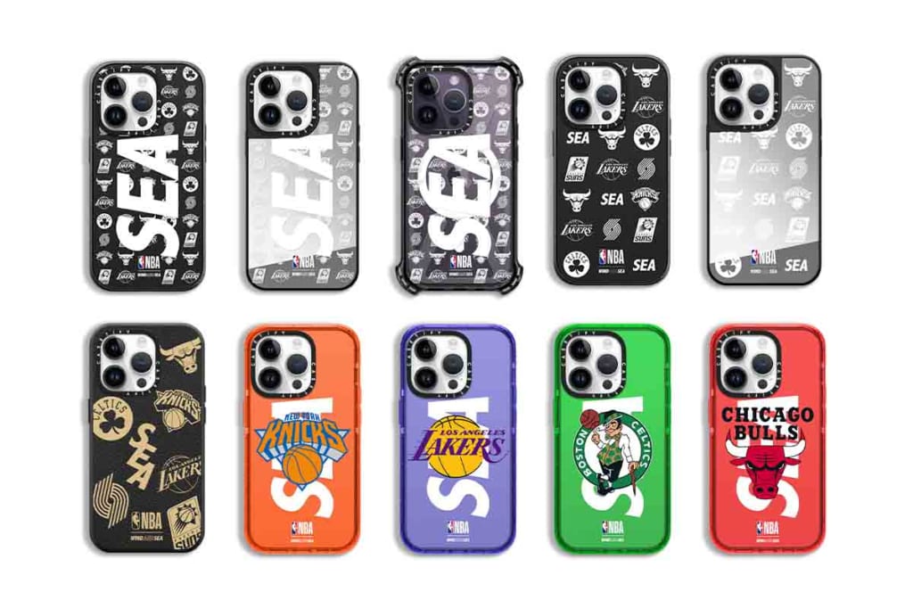 NBA × WIND AND SEA × CASETiFY、初のトリプルコラボコレクション発売