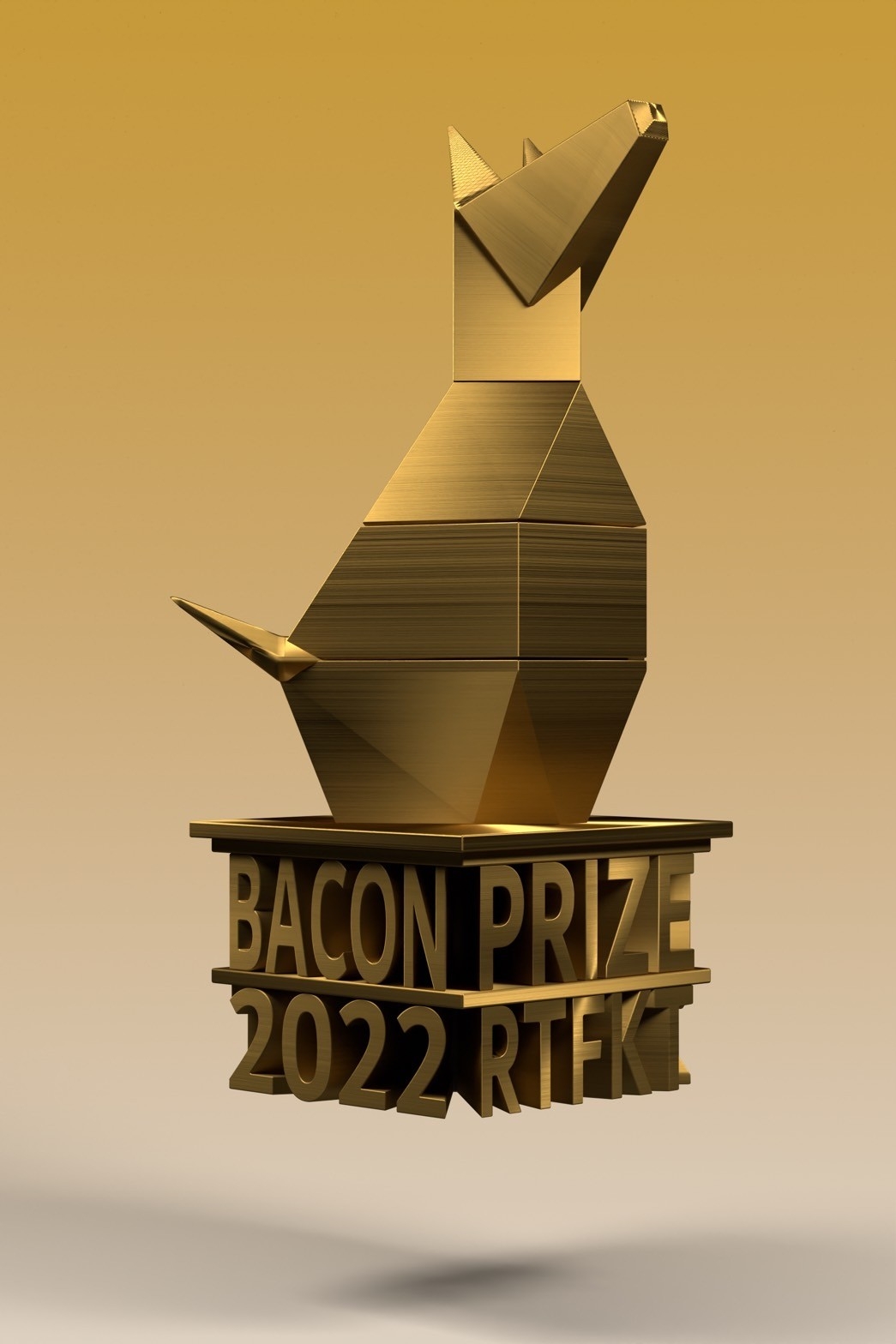 THE BACON PRIZE 2022受賞者が「RTFKT」に決定　記念トロフィーを限定配布