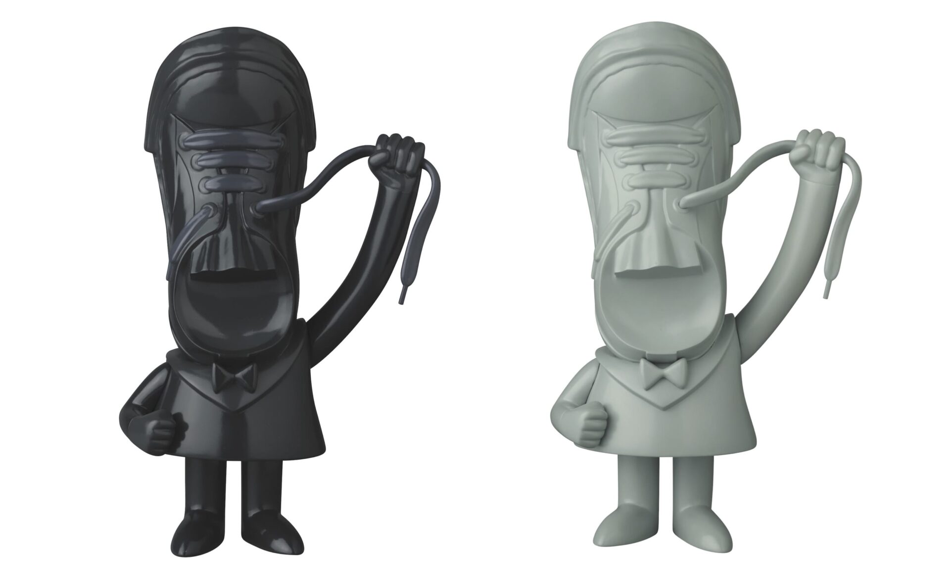 三原康裕の分身「靴紐結べな君」フィギュアVCDで登場 | HIGHSNOBIETY