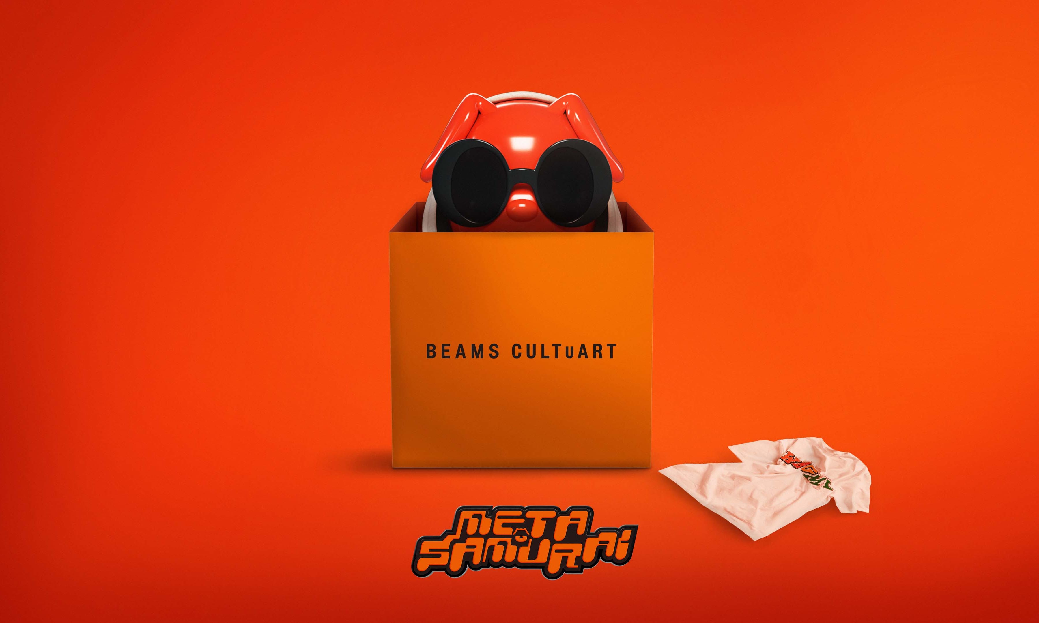 BEAMS CULTUART × MetaSamurai、初NFTコラボ商品を発表