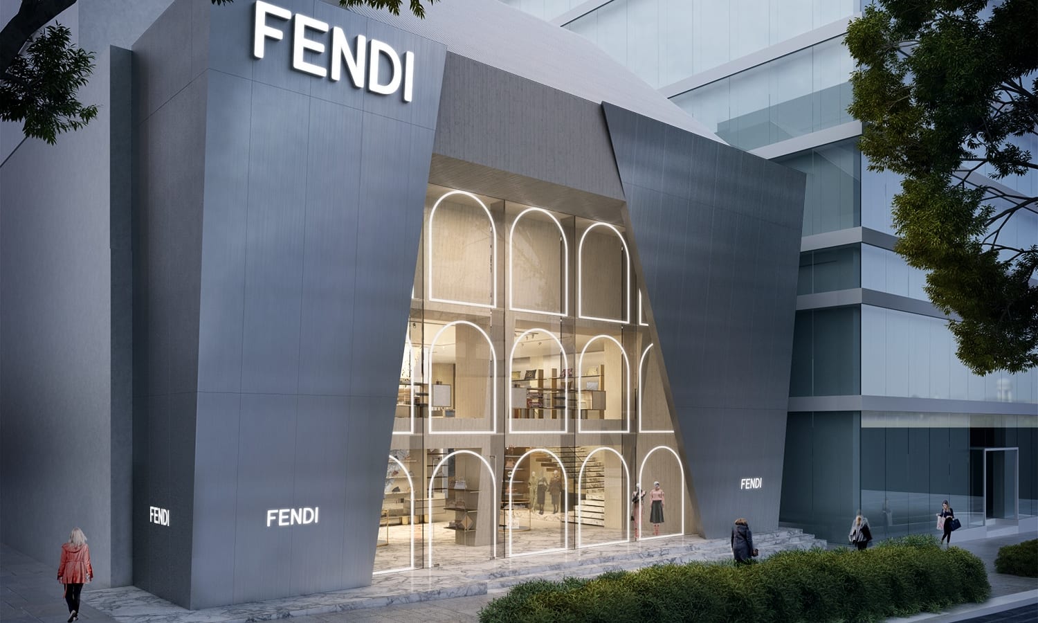 FENDI新店舗「PALAZZO FENDI OMOTESANDO」をオープン