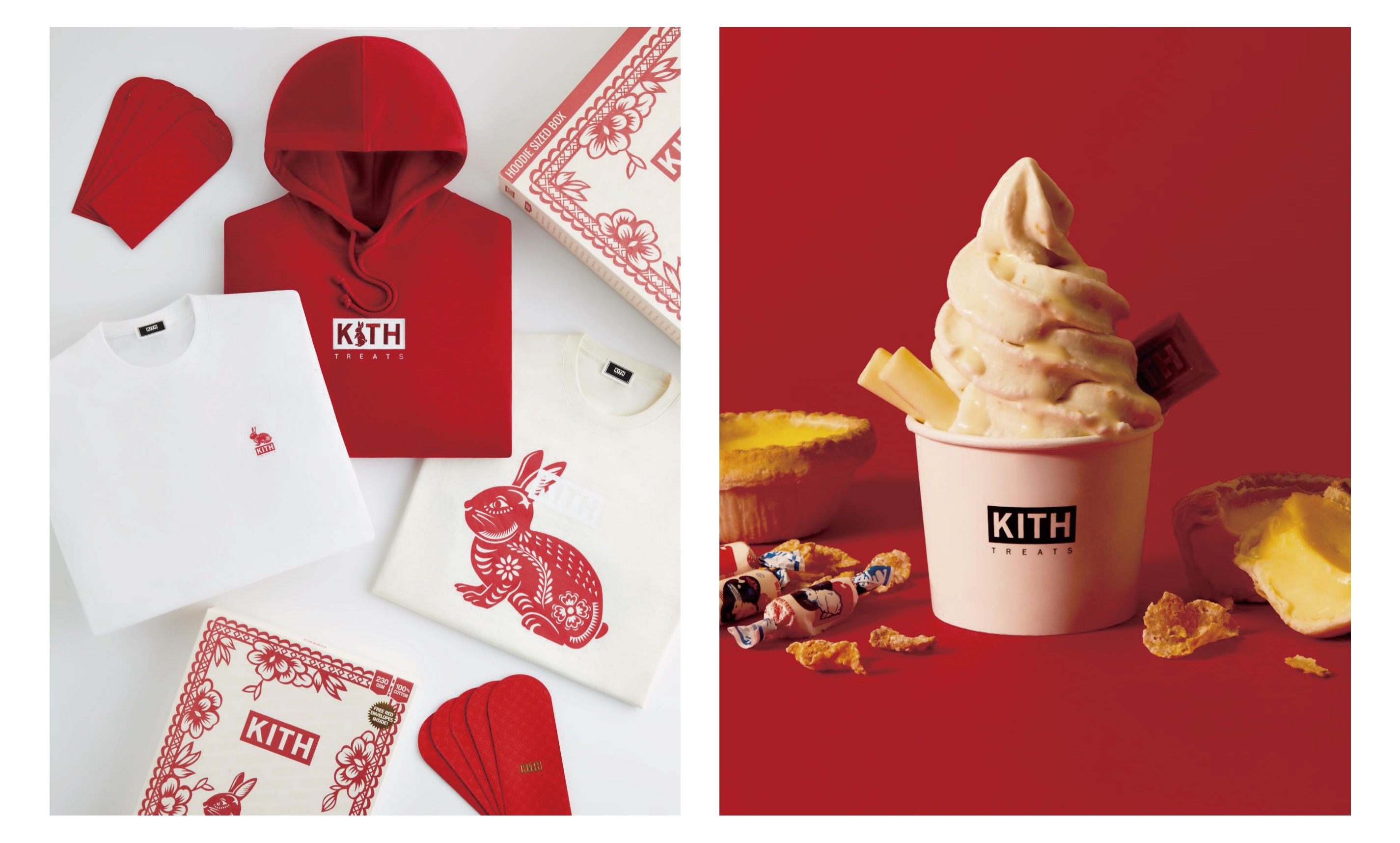 Kith Treats Tokyo うさぎ年を祝したカプセルコレクション発売。限定メニューも