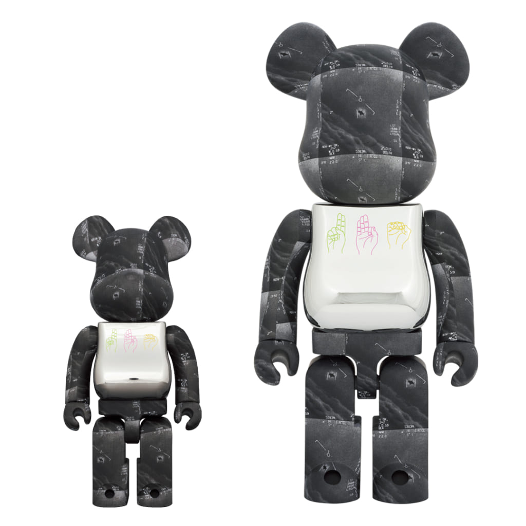 MY FIRST BE@RBRICK B@BY COLOR SPLASH Ver. 1000％ ベアブリック 千秋 