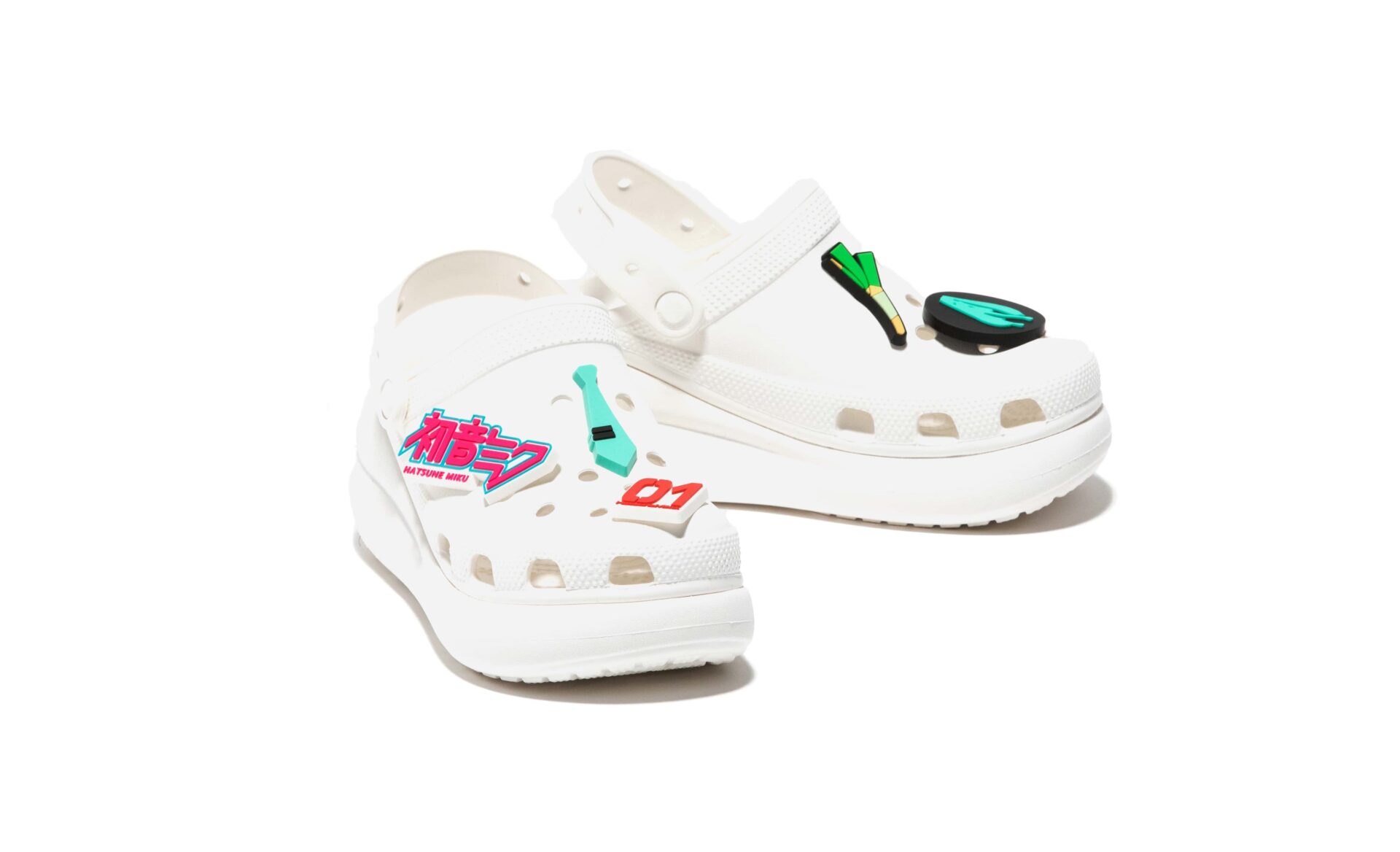 初音ミク Crocs Jibbitz 5個セット 初音ミク Crocs Jibbitz 5個セット 初音ミク Crocs Jibbitz 5個