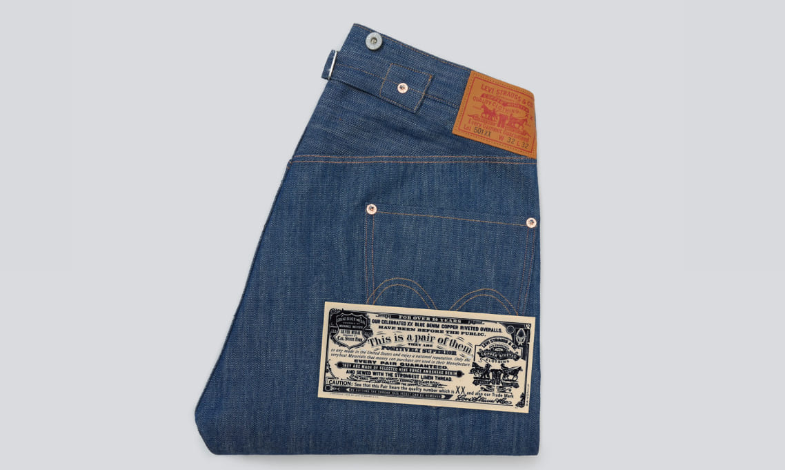 SALE】 Levi's トートバッグ PRINT BANNER 150周年記念 501 バッグ ...