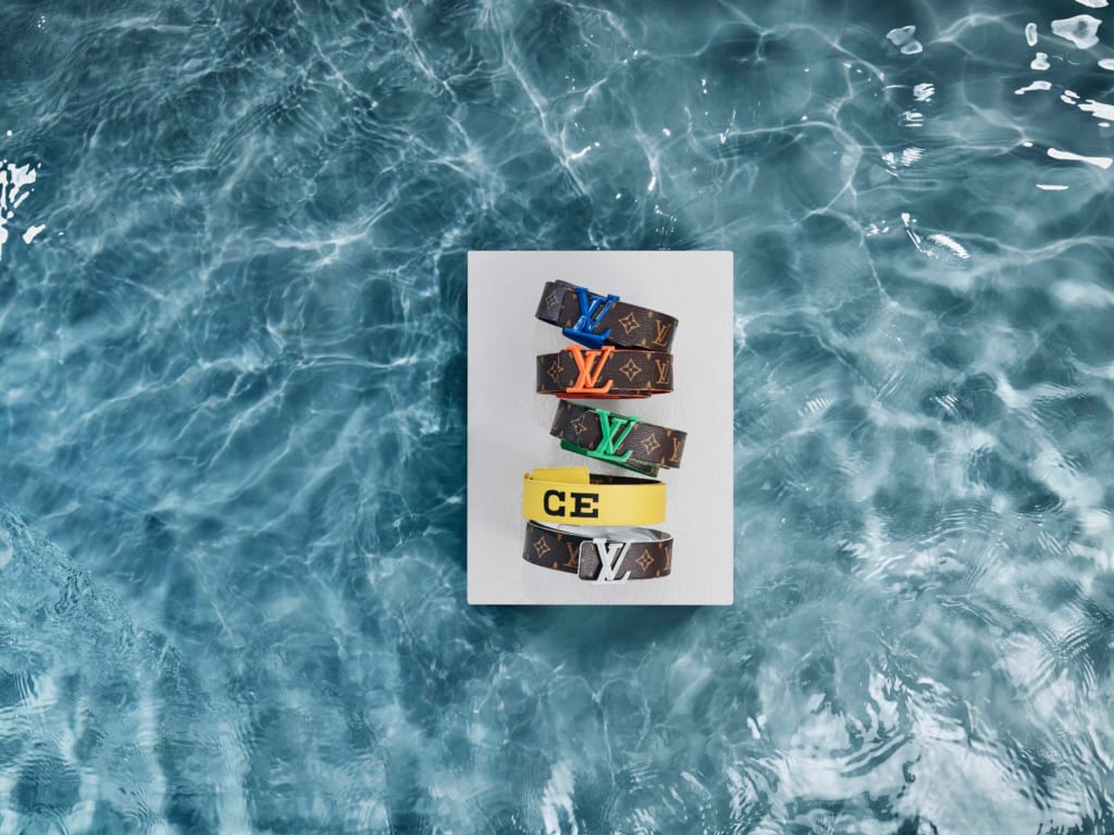 LOUIS VUITTON、色をカスタマイズできる「サンチュール・マイ LV