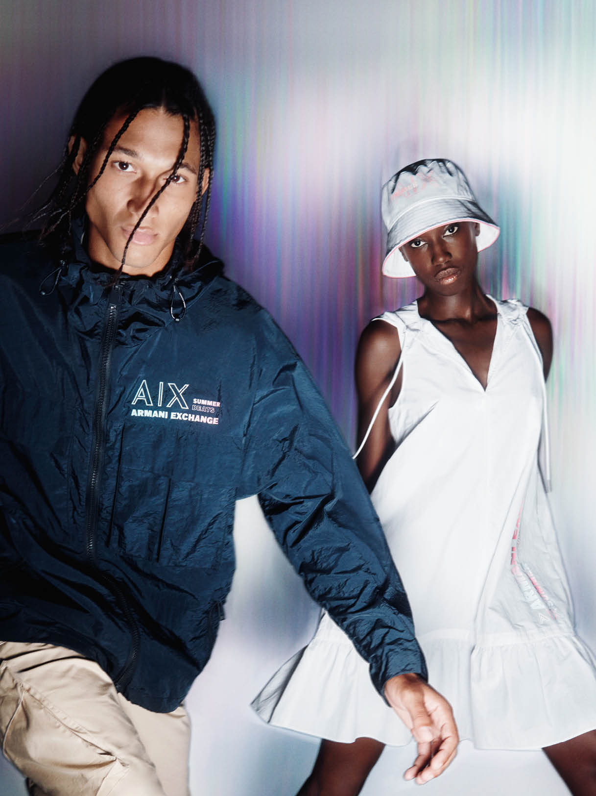A|X ARMANI EXCHANGE、2023年春夏新作「Summer Beats」発売。野外
