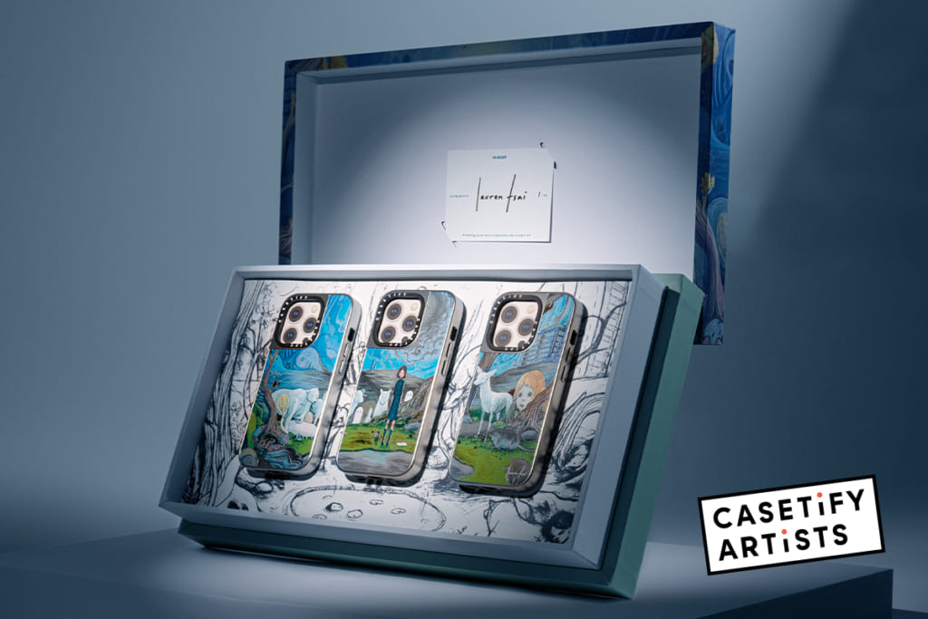 CASETiFY、ローレン・サイを迎え特別展示「歪んだファンタジーの世界 