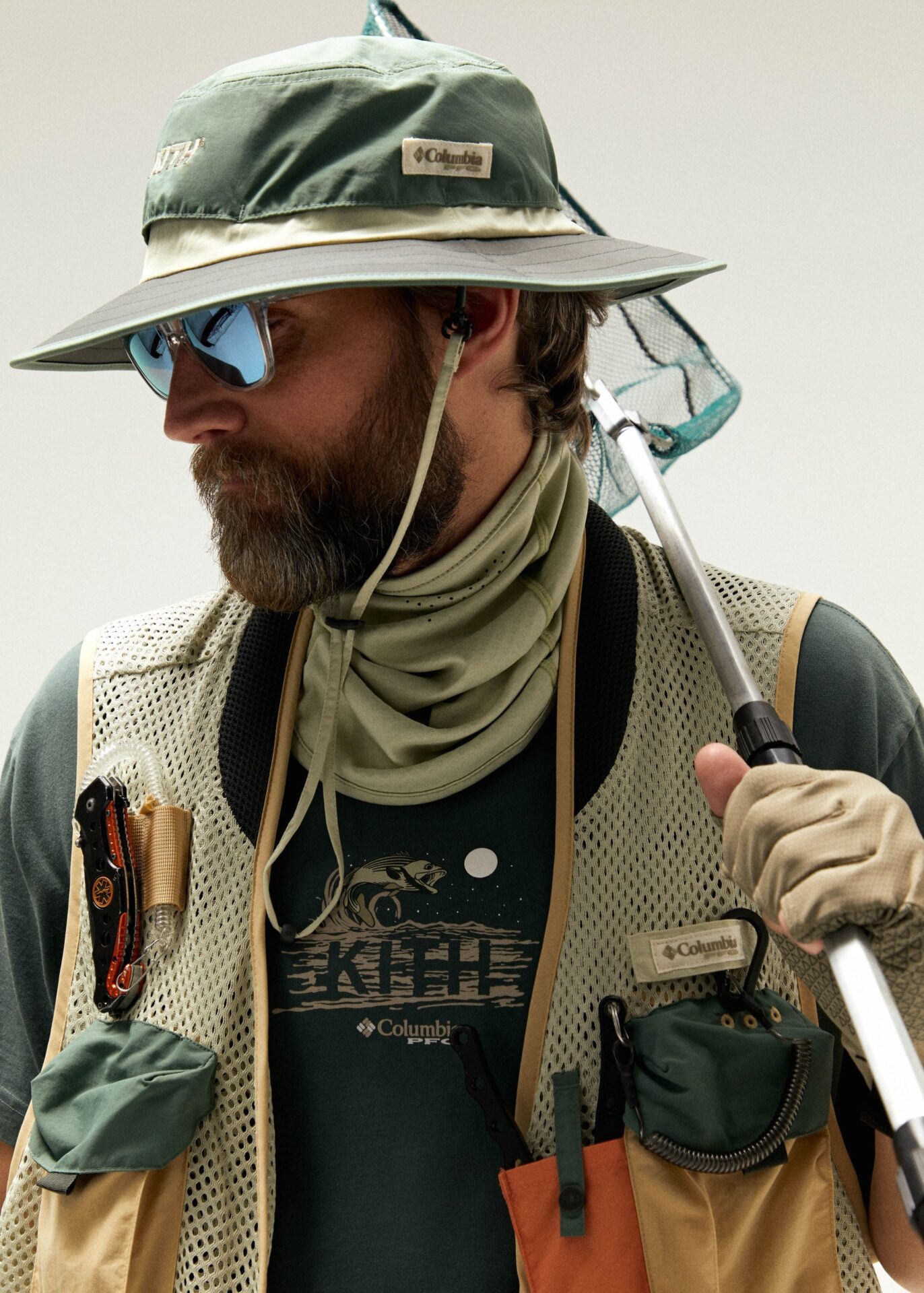 KITH × Columbia PFG、フィッシングに特化したコラボアイテム発売