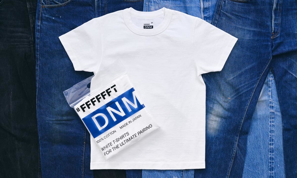 白T専門店 #FFFFFFT、「デニムのための白Tシャツ」発売