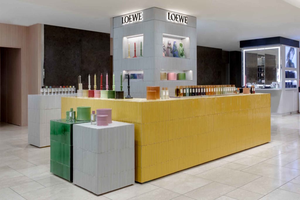 LOEWE、東京初のフレグランス常設店舗をリフレッシュオープン