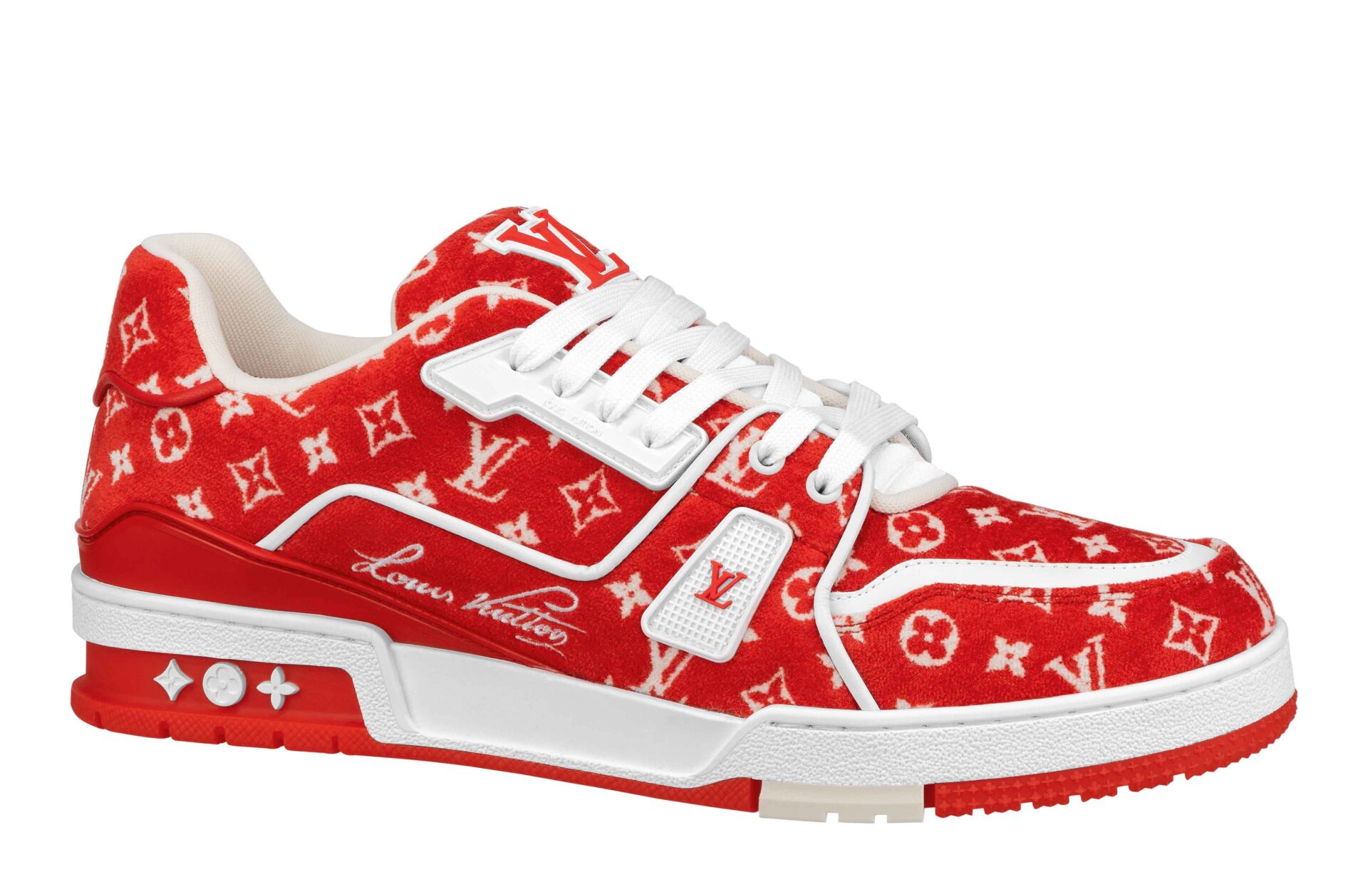 LOUIS VUITTON、ヴィヴィッドカラーの新作スニーカー登場