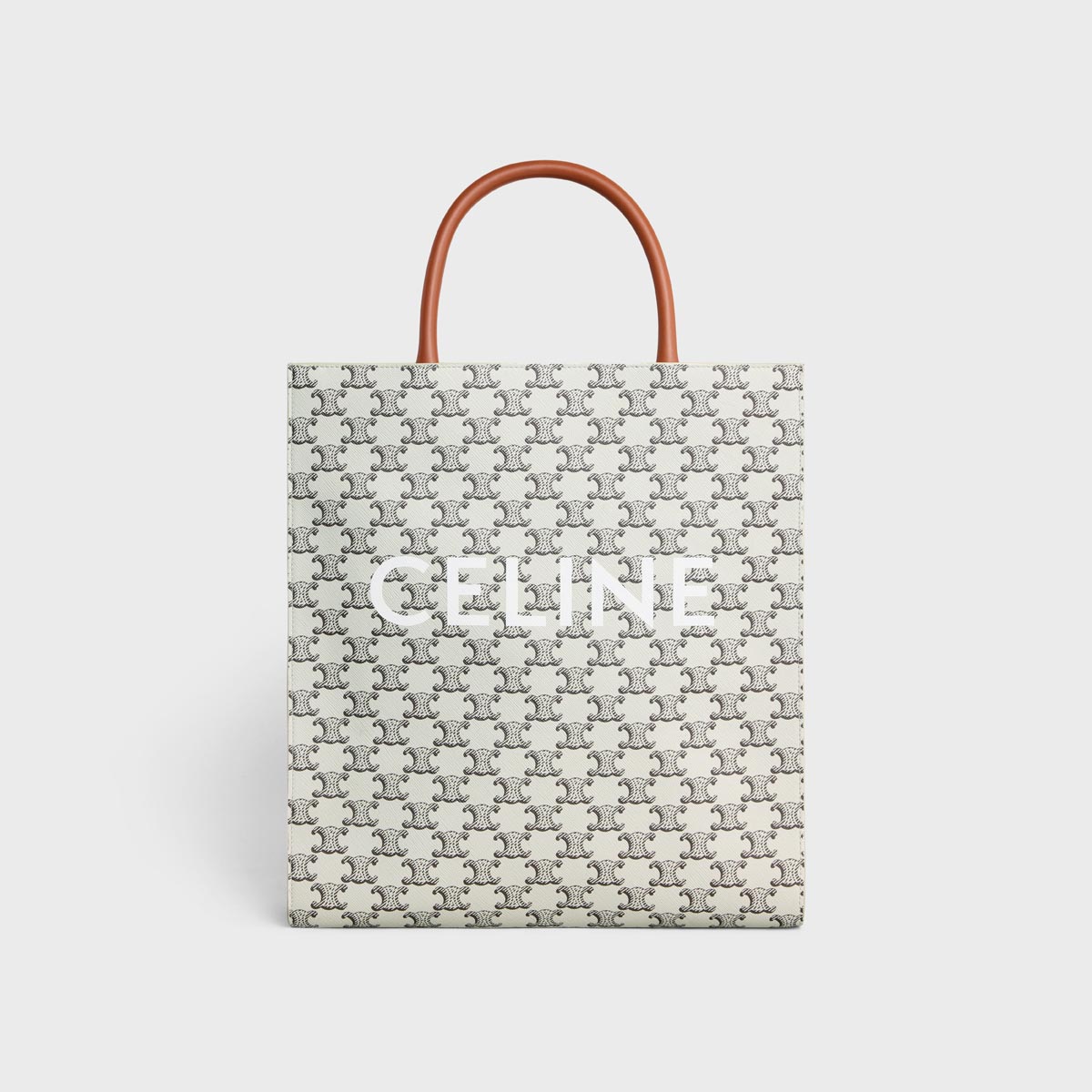 激安買取相場 ◉7662 CELINE トリオンフ キャンバス レザー トート