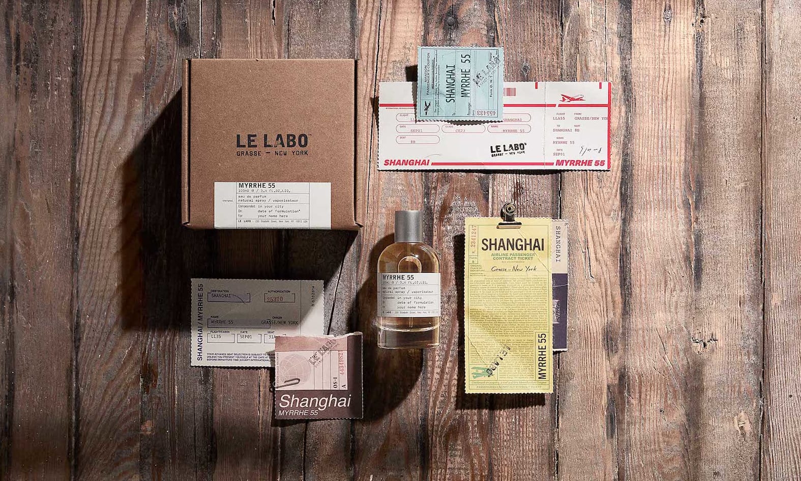 LE LABO、シティ エクスクルーシブコレクションに上海の香り「ミルラ 55」登場