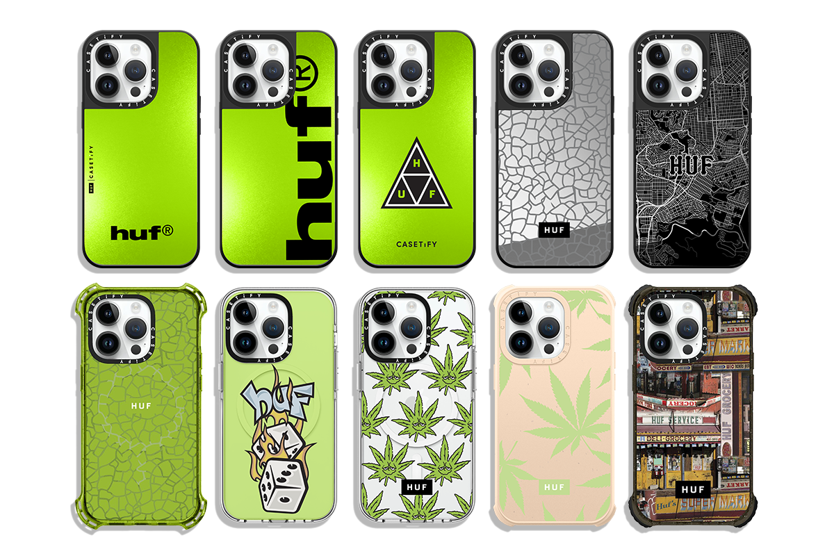 casetify × huf - iPhone用ケース